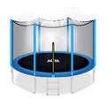 Säkee14 FT Trampoline with Enclosure Safety Net for Kids 375LBS Weight Capacity Outdoor Trampolines for Children Adults Family Backyards