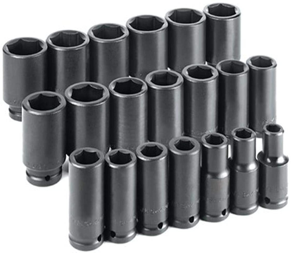 SK Hand Tool 87920 Set Socket Im 3/4Dr 6Pt Deep 20Pc