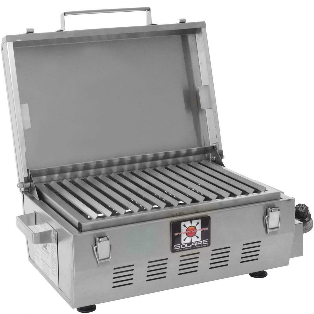 Everywhere Infrared Portable Propane Grill, 14,000 BTU, SOL-EV17A, USA!