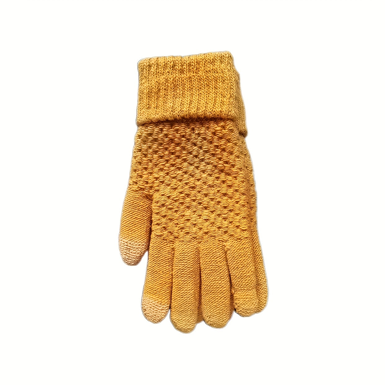 Winter Thickened Warm Wool Gloves Outdoor Windproof Cycling Gloves Touchscreen Gloves