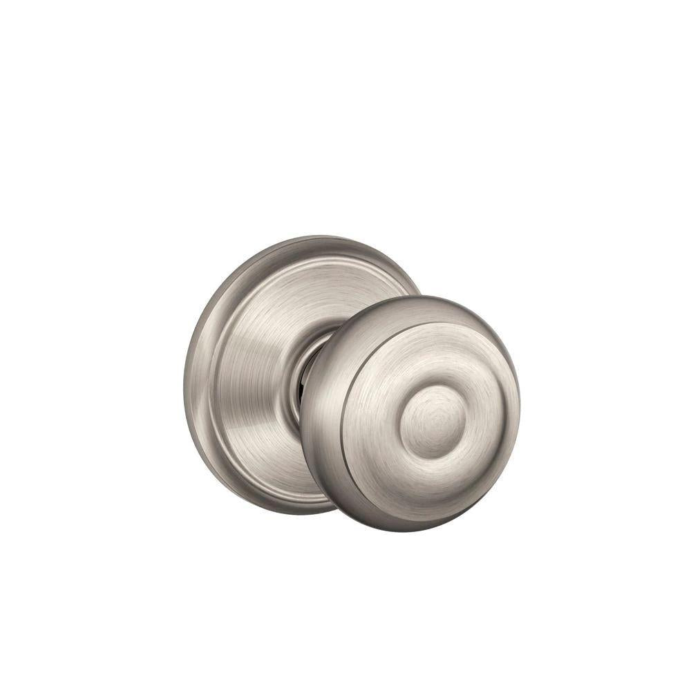 Georgian Satin Nickel PassaHall/Closet Door Knob