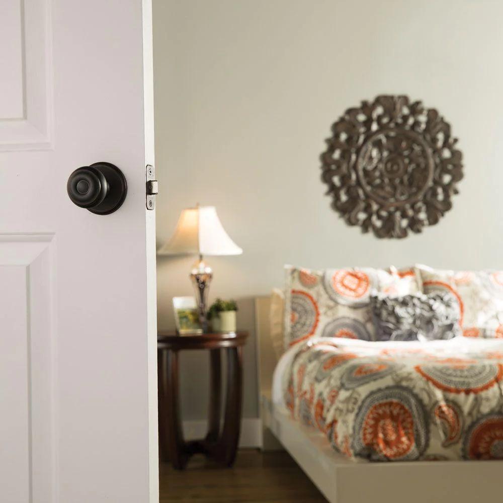 Georgian Satin Nickel PassaHall/Closet Door Knob