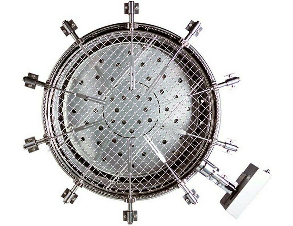 Barbeque Grill Uncle Roast Automatic Rotisserie Silver 860022