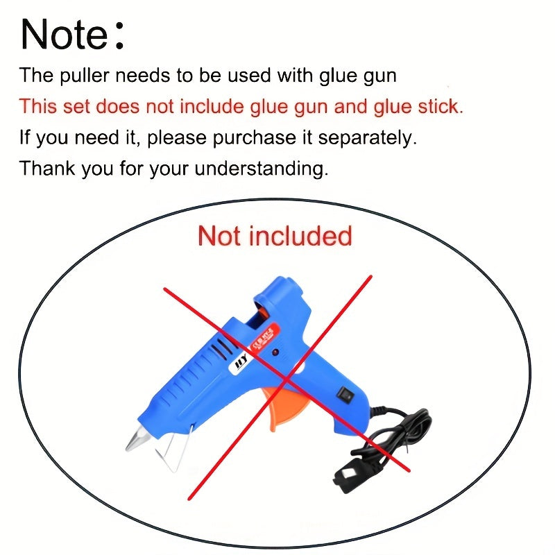 Car Dent Repair Puller, Car Repair Tools Kit With 18pcs Plastic Glue Tabs Metal T-Handle Dent Remover Universal For Car Accessories
