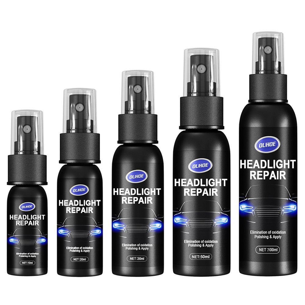 Car Headlight Polishing Agent, Scratch Remover Repair Fluid Headlight Renewal Polish And Maintenance Liquid Kit Auto Accessories