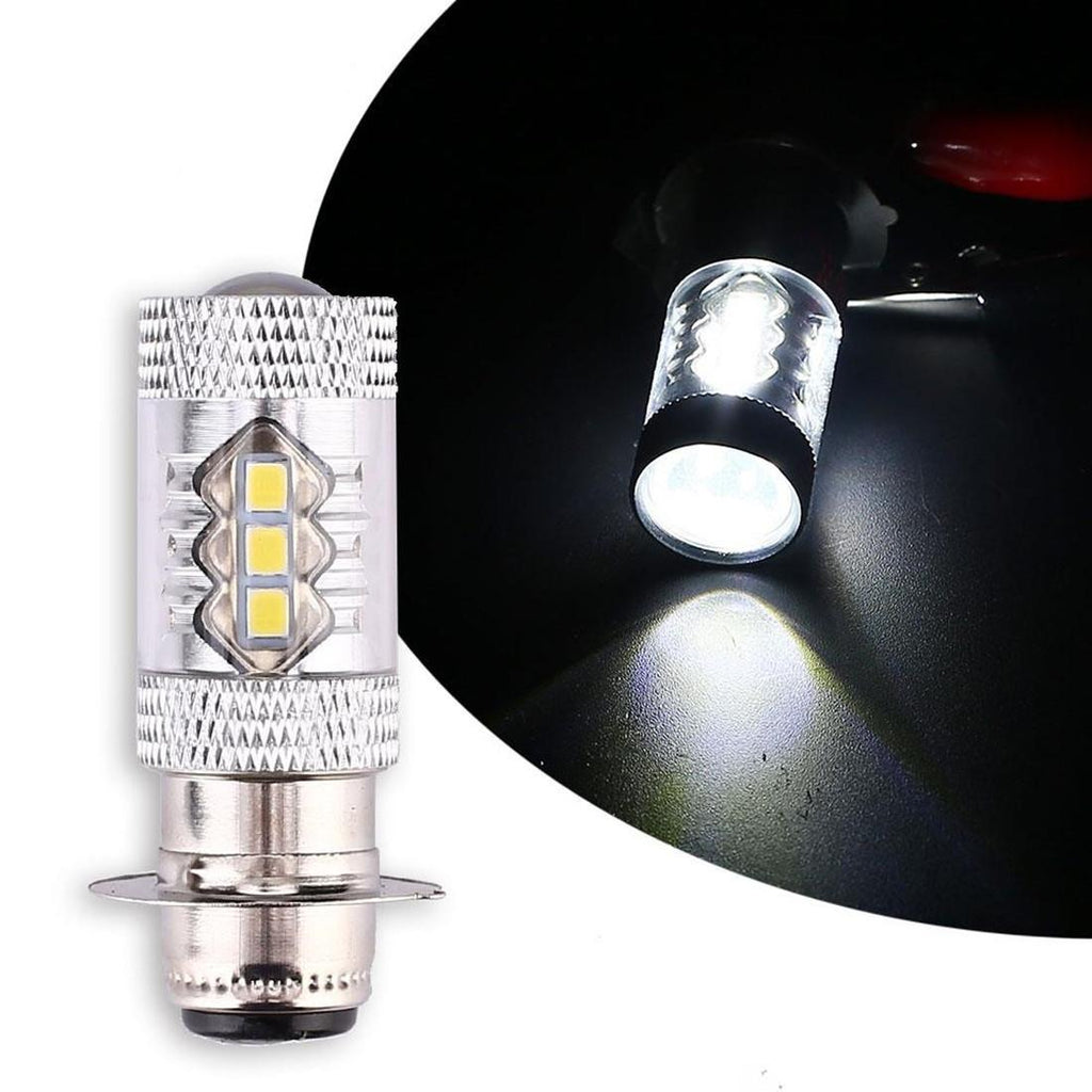 2PCS 16 LED Motorcycle MotorBike Headlight Fog Bulbs Lamp 6000K for Yamaha Motorcycle Bulbs