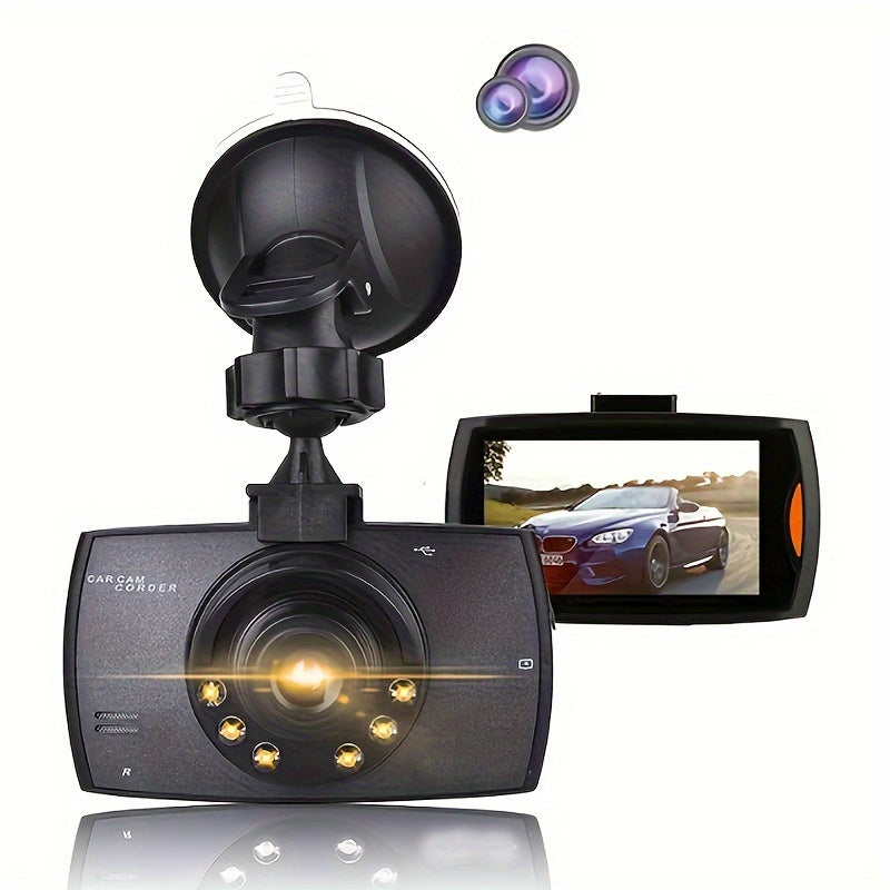 High-Definition Night Vision Dash Cam: Monitor Your Vehicle With Infrared Camera &amp; Display