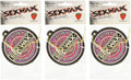 Sex Wax Air Freshener Multi Pack (Strawberry 3 Pack)