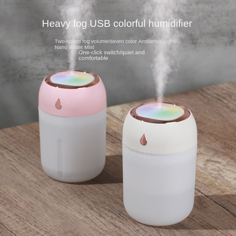 Stay Hydrated Anywhere: Portable Mini Humidifier for Bedroom, Travel, Office &amp; Home
