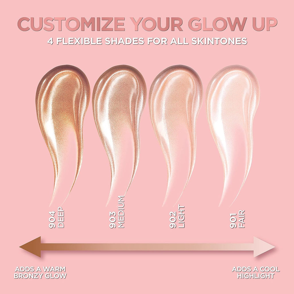 L’Oréal Paris Makeup True Match Lumi Glotion, Natural Glow Enhancer, Illuminator Highlighter Skin Tint, for an All Day Radiant Glow, Deep, 1.35 Ounces