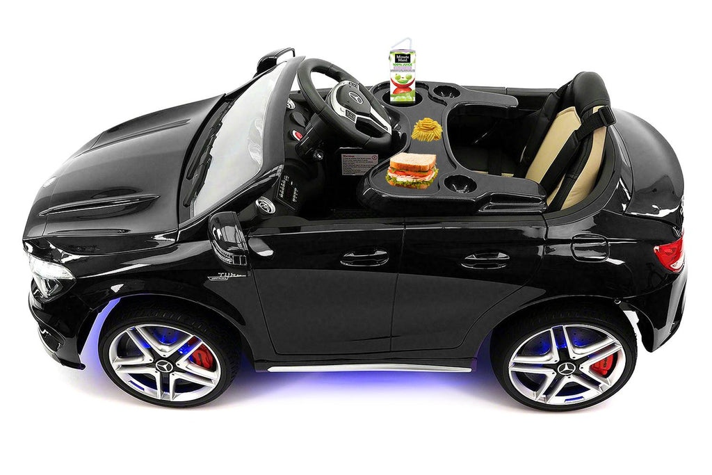 2023 Licensed Mercedes AMG 12V Battery Ride on Toy Car w/ Dining Table, LED Lights, Openable Doors