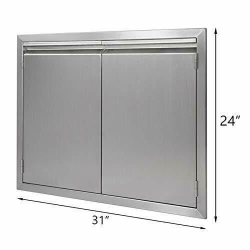 BBQ Access Door 31" W X 24" H, 304  Steel Outdoor 31" W x 24" H