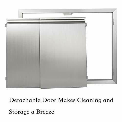 BBQ Access Door 31" W X 24" H, 304  Steel Outdoor 31" W x 24" H