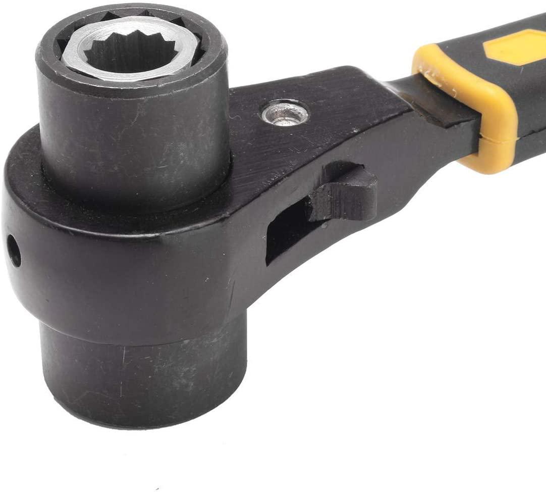 Peixiang Sturdy Hand Tools 8 in 1 6-32mm Double Ended Wrench Hex Socket Spanner Household Wrench Universal Hand Tool Safety