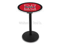 L214C36NebrUn 36 In. Chrome Nebraska Pub Table