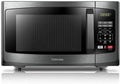 Toshiba EM925A5A-BS Microwave Oven with Sound On/Off ECO Mode and LED Lighting, 0.9 Cu. ft/900W, Black  Steel