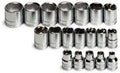 SK Hand Tools 3919 Socket Set 3/8in. Drive 19pc Metric Standard 6 Point
