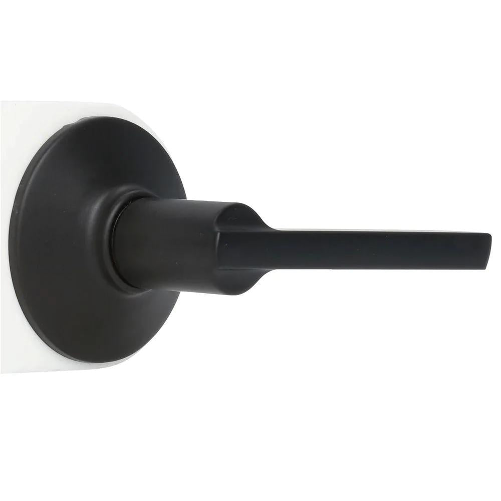 Latitude Matte Black PassaHall/Closet Door Lever