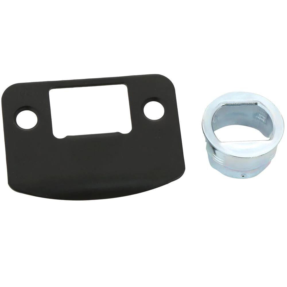 Latitude Matte Black PassaHall/Closet Door Lever