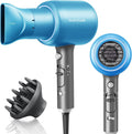 Wavytalk Professional Hair Dryer Blow Dryer with Diffuser and Concentrator for Curly Hair 1875W Ionic Salon Hair Dryer with Ceramic Technology Fasting Drying Light and Quiet