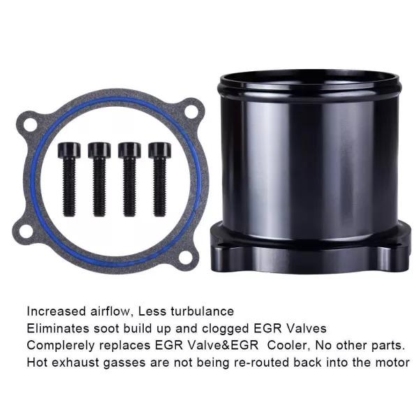 EGR Cooler Throttle Valve Delete Kit For Dodge RAM 2500 3500 6.7L L6 6.7L Cummins 2010-2014 Diesel