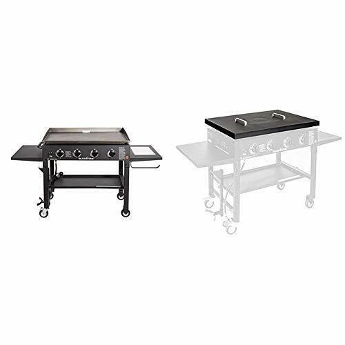 1825 36" Accessory Griddle with Side Shelf, Accessory Griddle + Griddle Grill
