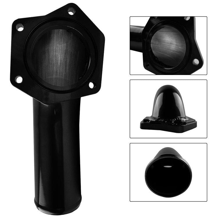 2008-2010 6.4L Ford Powerstroke EGR Delete Kits with Intake Elbow Black