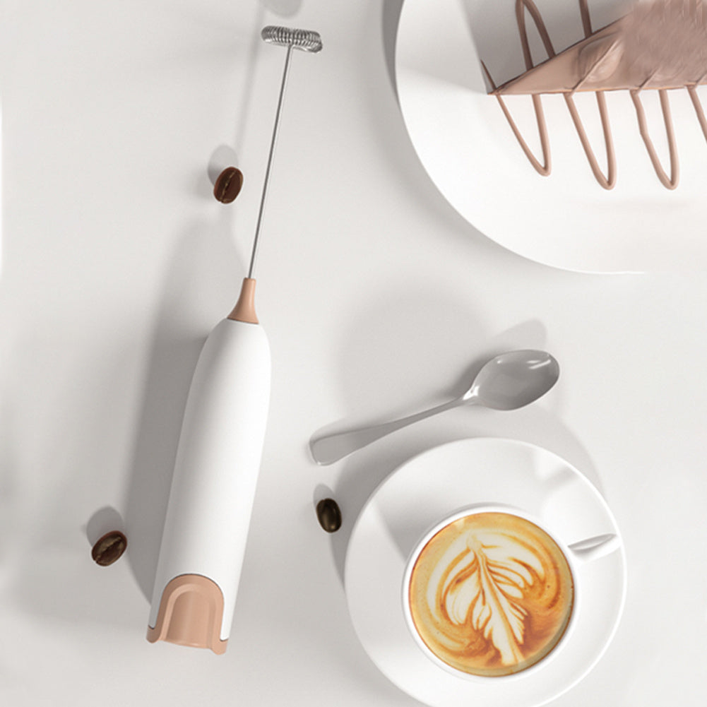 Electric Milk Frother For Perfectly Frothed Coffee And Creamy Cappuccinos Non-Battery