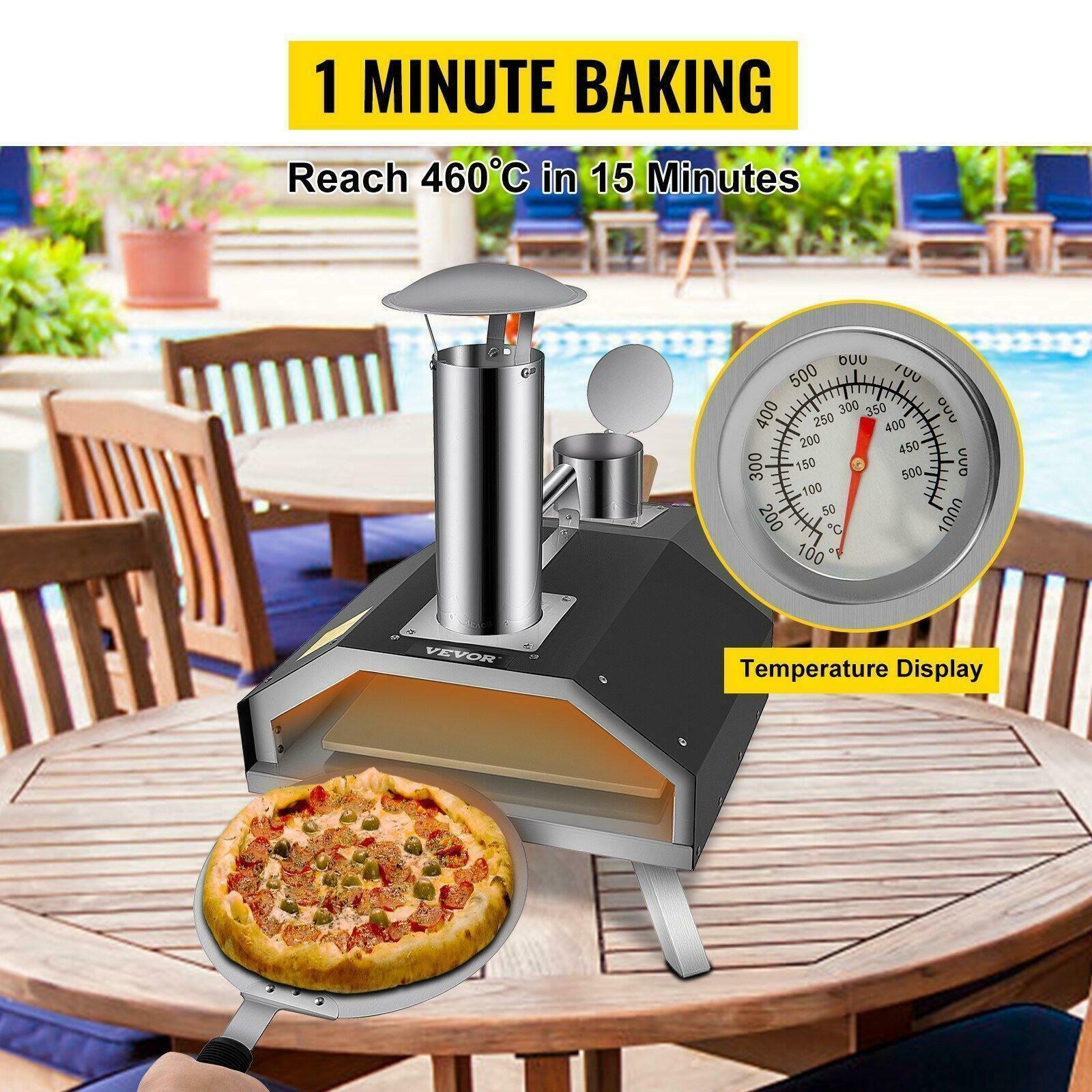 Portable  Steel Multifunctional Oven with Complete Accessories