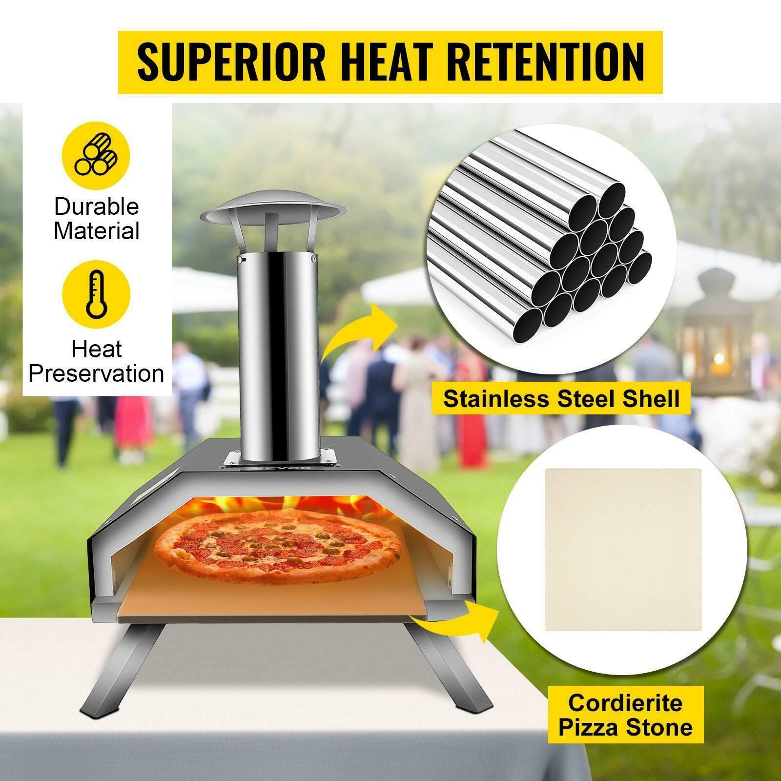 Portable  Steel Multifunctional Oven with Complete Accessories
