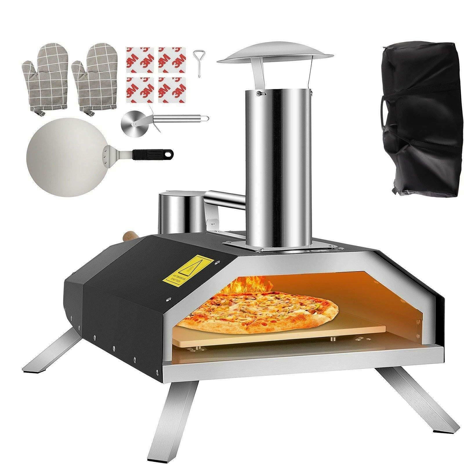 Portable  Steel Multifunctional Oven with Complete Accessories