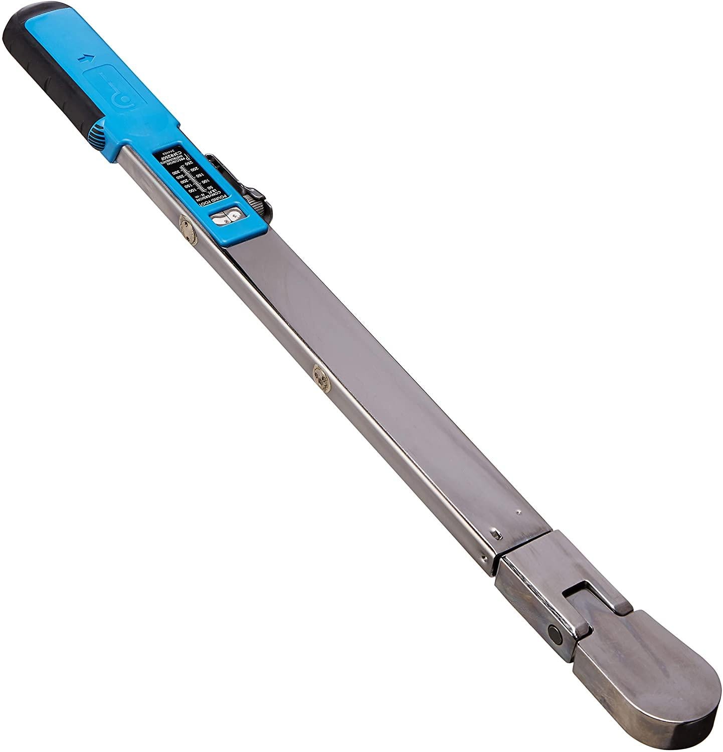 Precision Instruments PREC3FR250F Silver 1/2" Drive Split Beam Torque Wrench with Flex Head