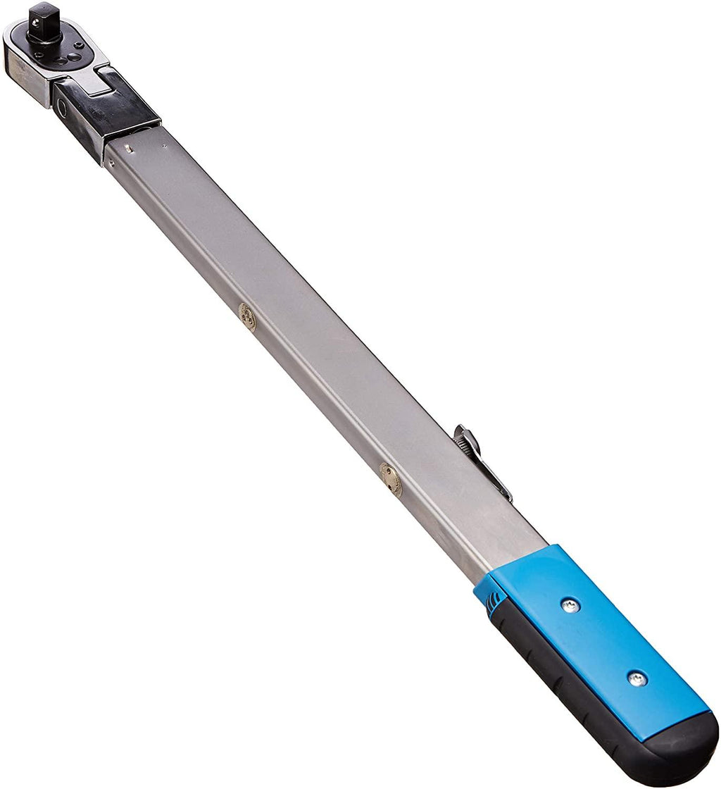 Precision Instruments PREC3FR250F Silver 1/2" Drive Split Beam Torque Wrench with Flex Head
