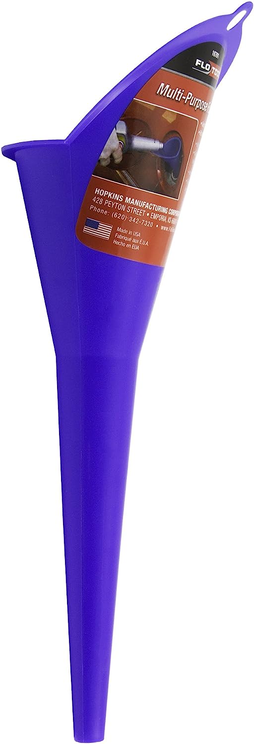 FloTool 10701 Spill Saver Multi-Purpose Funnel, Blue