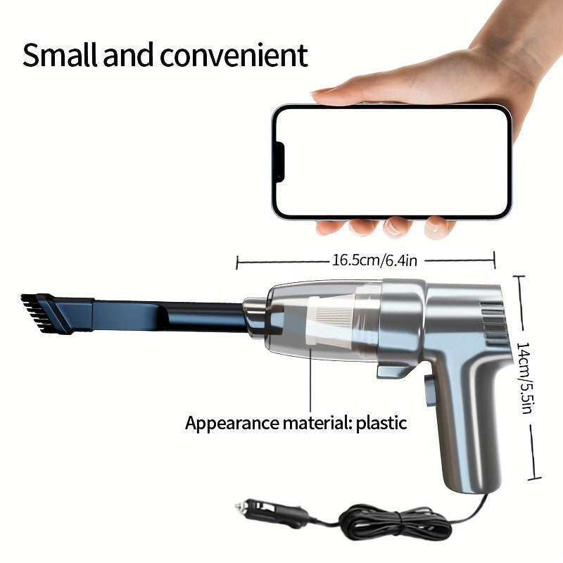 Car Mounted Vacuum Cleaner, Super Strong, High-power, High Suction, Dry And Wet Dual-purpose Sedan, Small, Mini, Handheld, Multifunctional, Portable