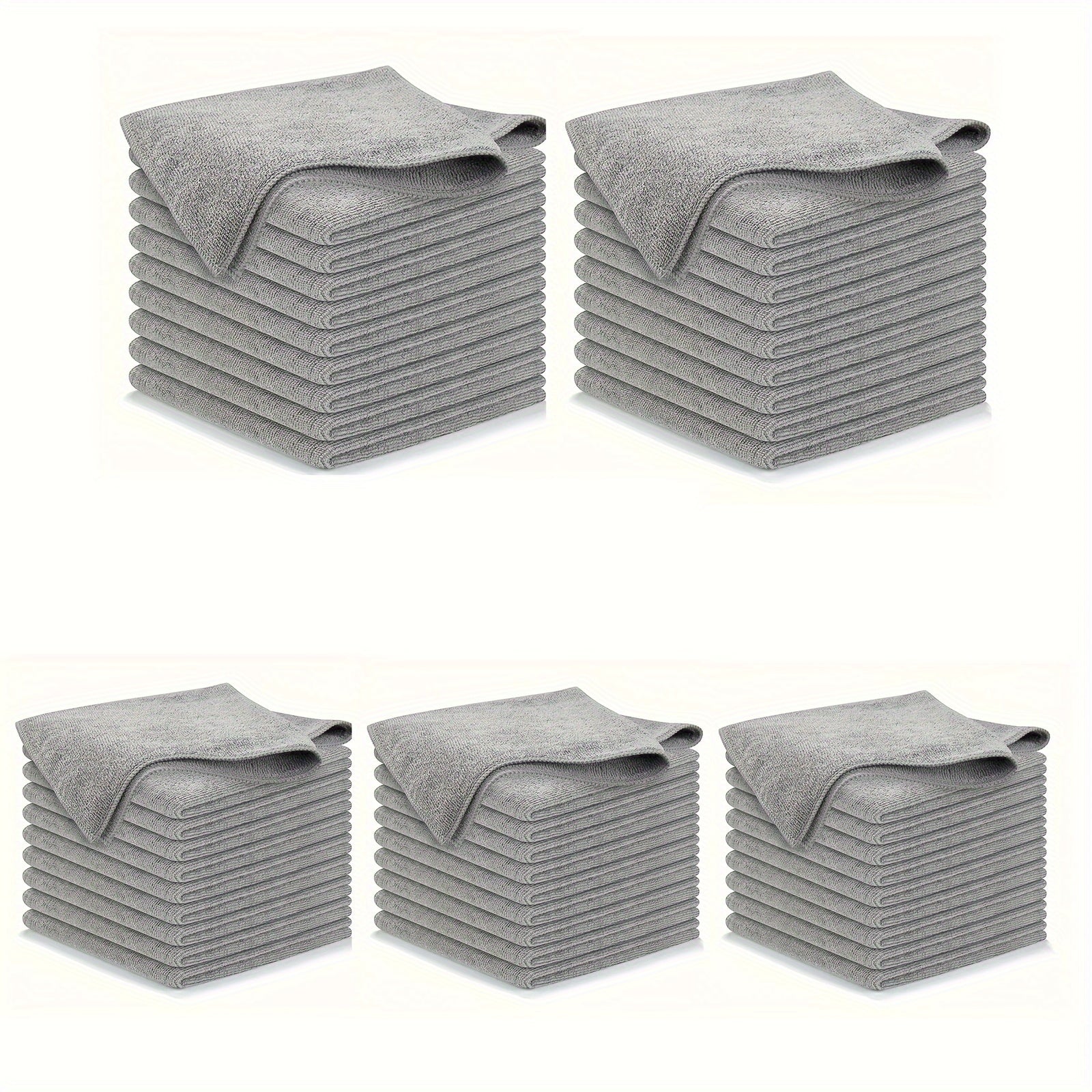 5pcs/10pcs/20pcs/50pcs Microfiber Car Towels Cleaning Cloth For Car