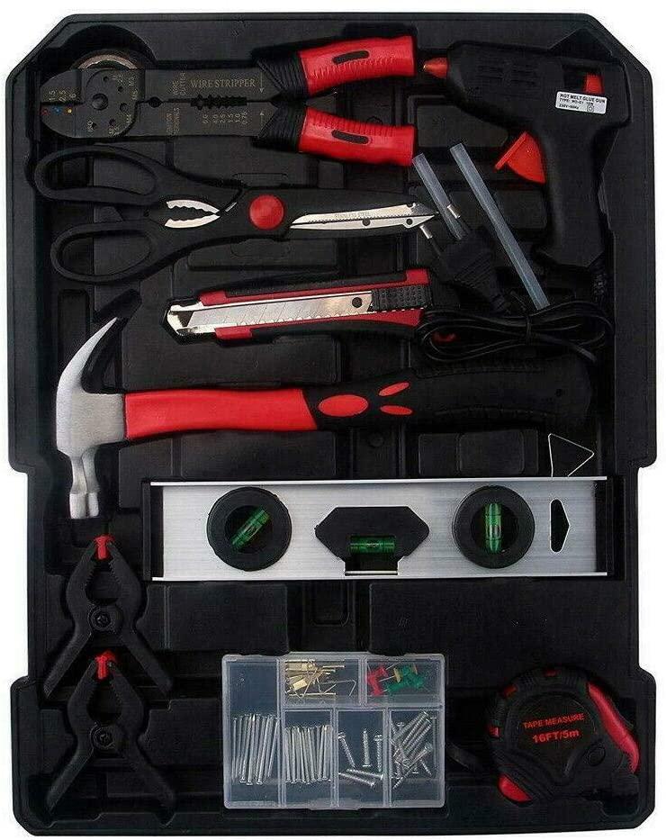 Craftsman Equipment Portable Instrument Kit Case 799 pcs. Machinery Apparatus Hand Tool Set Mechanics Appliance Metric Ratchet Wrench Screwdriver Hammer Technician Engineer Trolley Castors Box