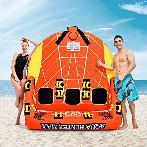 Leader Accessories 3-Person Towable Tube, Front &amp;