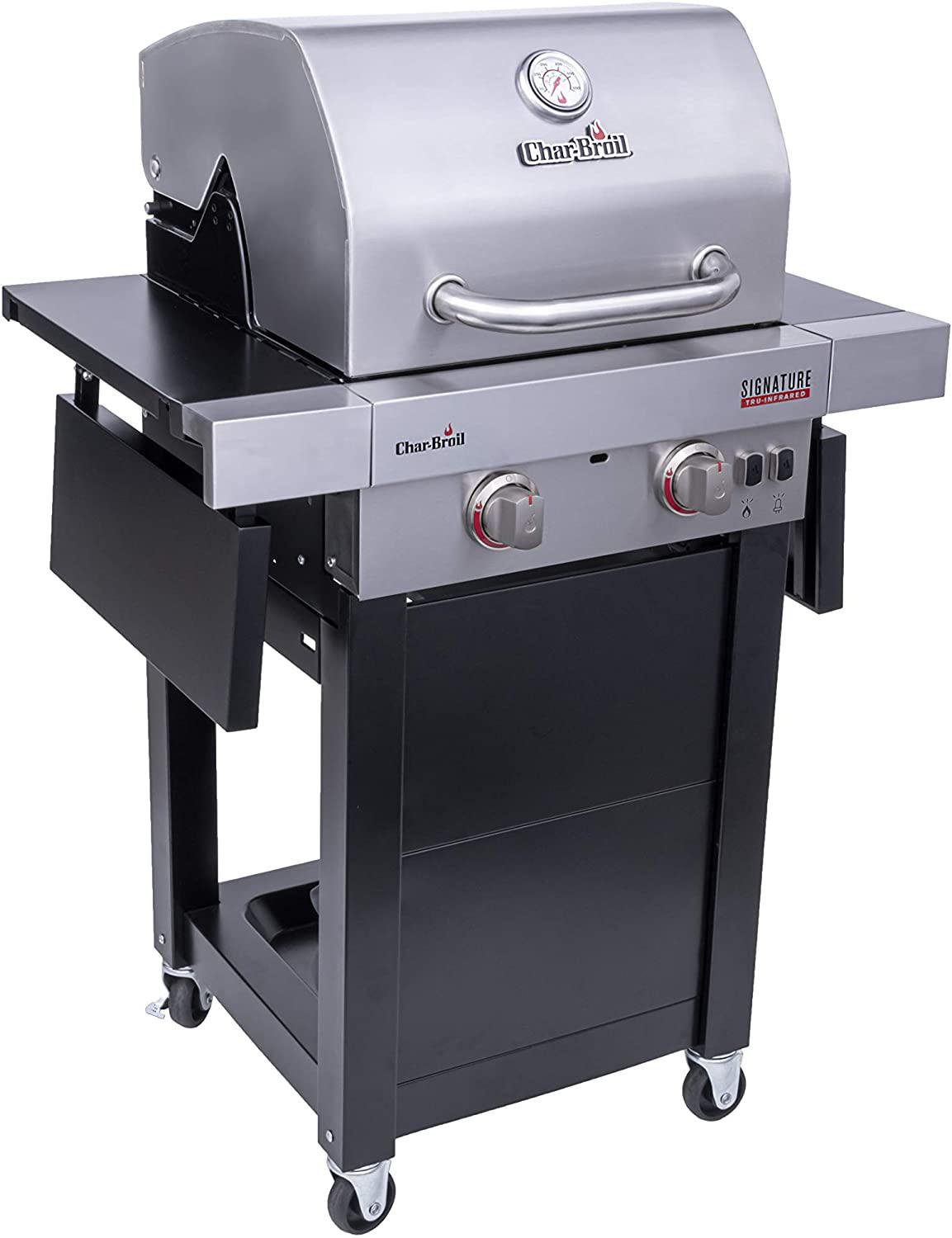 463632320 Signature Tru-Infrared 2-Burner Cart Style Gas Grill, Stain