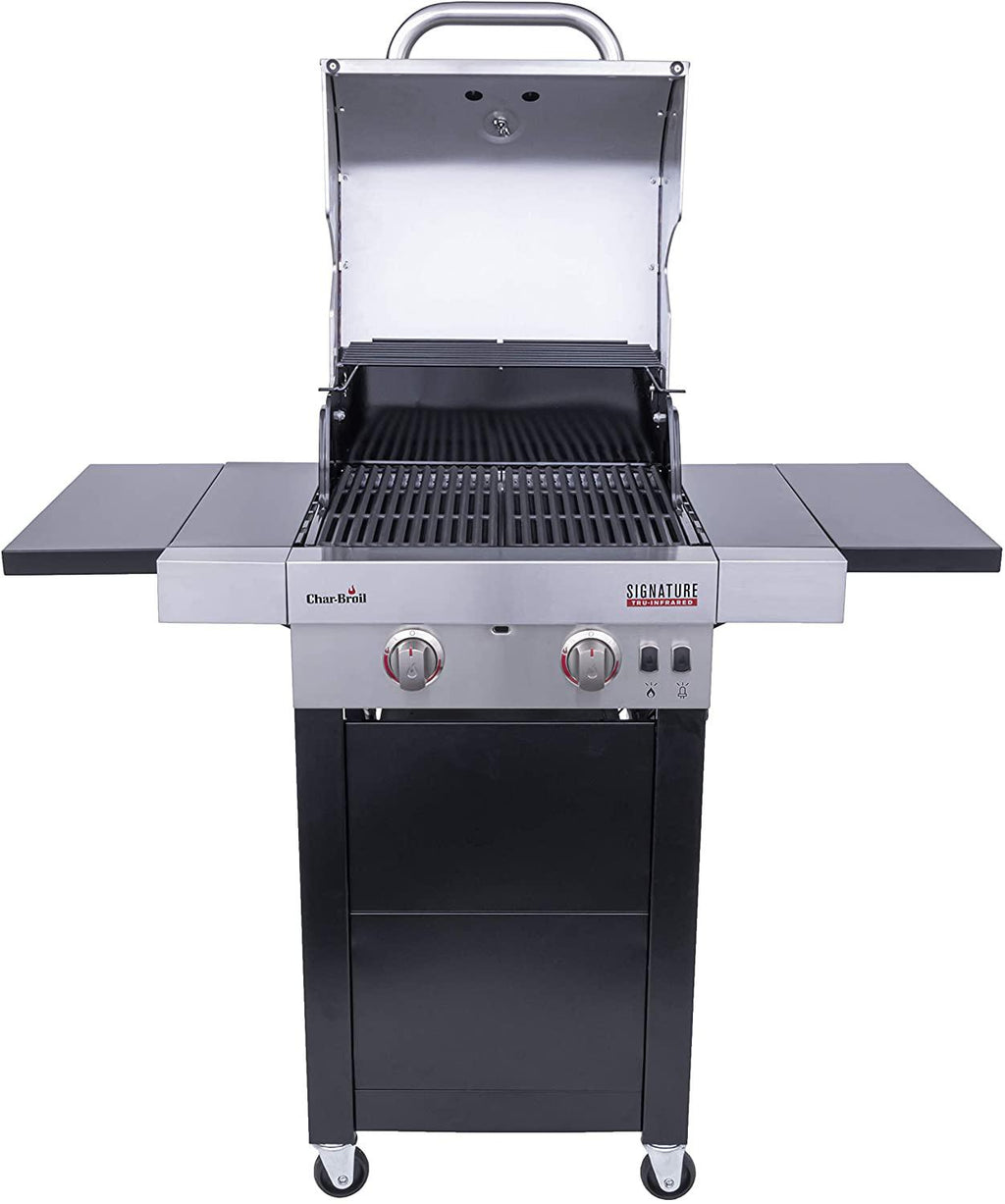 463632320 Signature Tru-Infrared 2-Burner Cart Style Gas Grill, Stain
