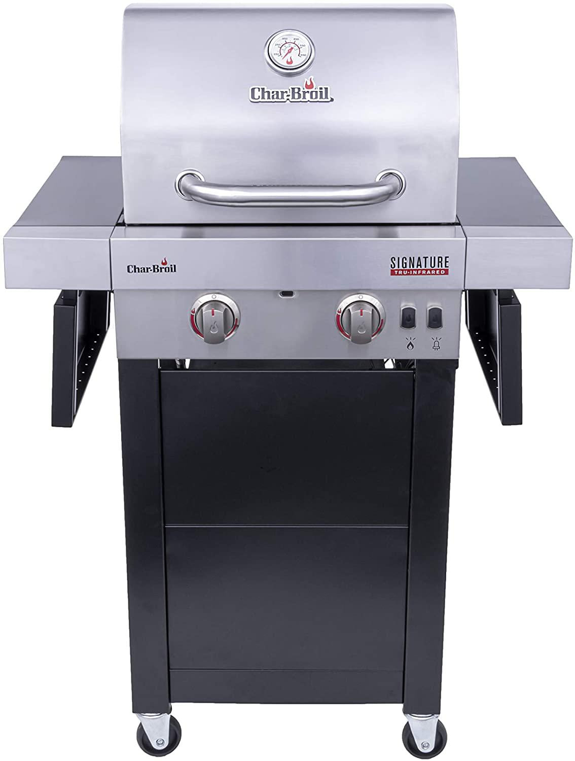463632320 Signature Tru-Infrared 2-Burner Cart Style Gas Grill, Stain