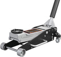 Torin T84025B Hydraulic Low Profile Aluminum and Steel Racing Floor Jack with Dual Piston  Lift Pump, 2.5 Ton (5,000 lb) Capacity, Black