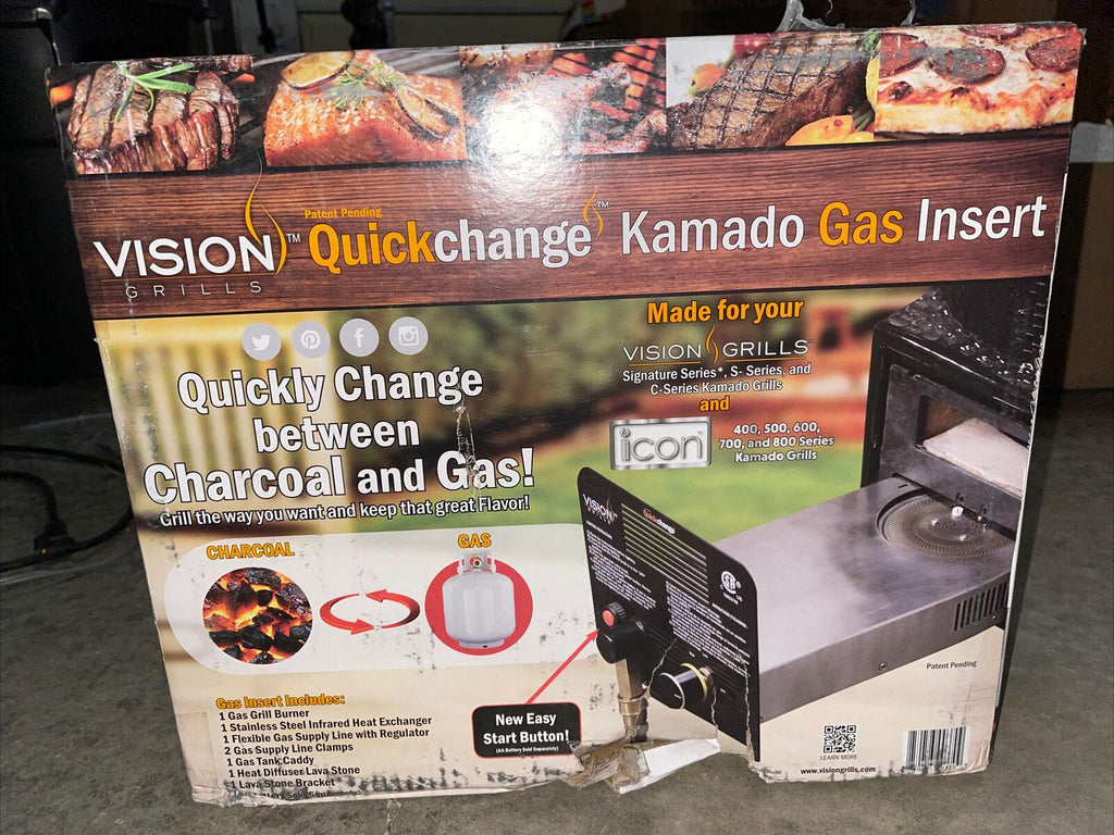 ChanKamado Gas Insert - Brand New
