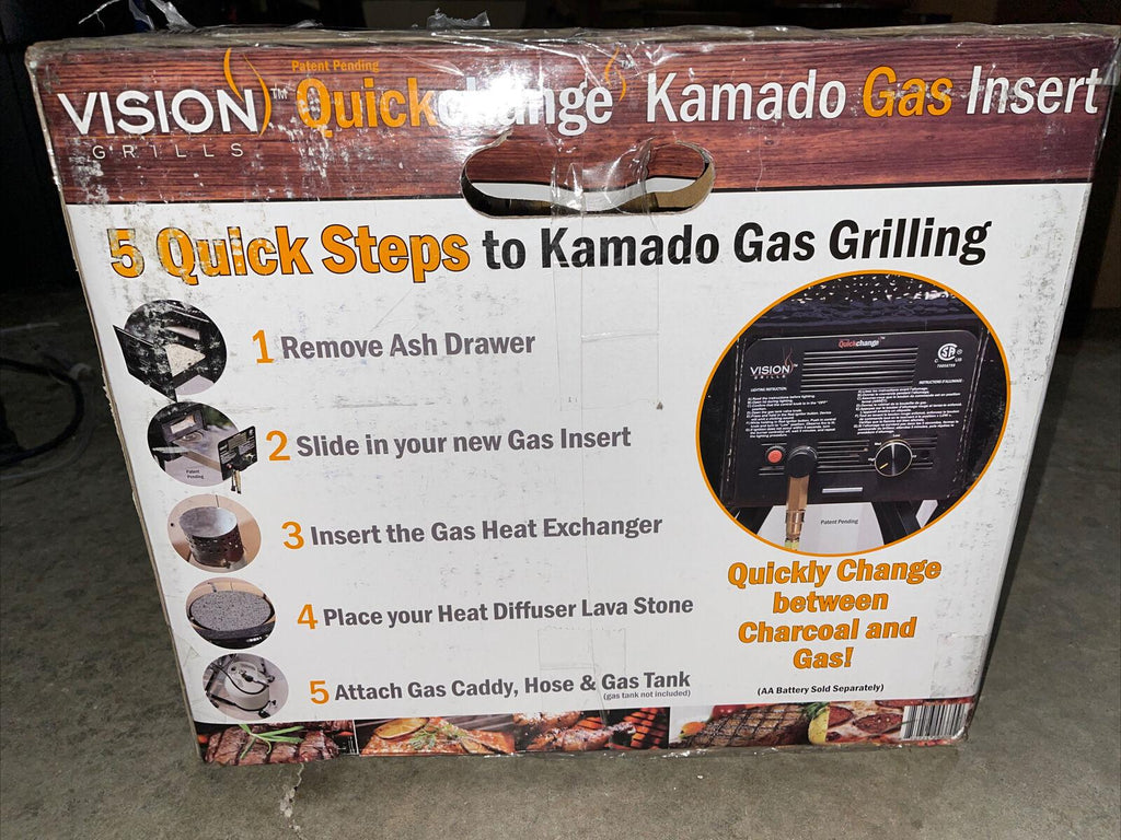 ChanKamado Gas Insert - Brand New