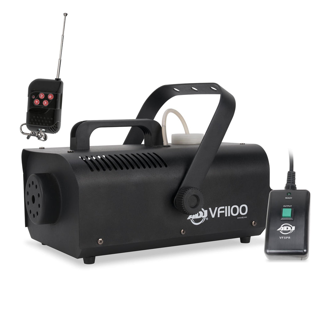 American DJ Medium Size Fog Machine (2) & Chauvet 1 Gal Bottle FogJuice Fluid(2)