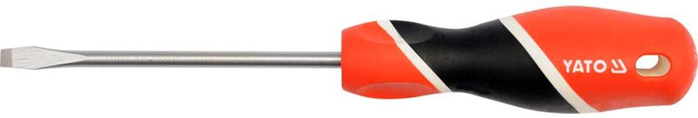 Yato Screwdriver From Yt-25915 Slotted Screwdriver Size: 8X200Mm |Home And Tools|Industrial Tools|Screwdriver For Screwing|Carpenter Automobile Tools|Home Tools