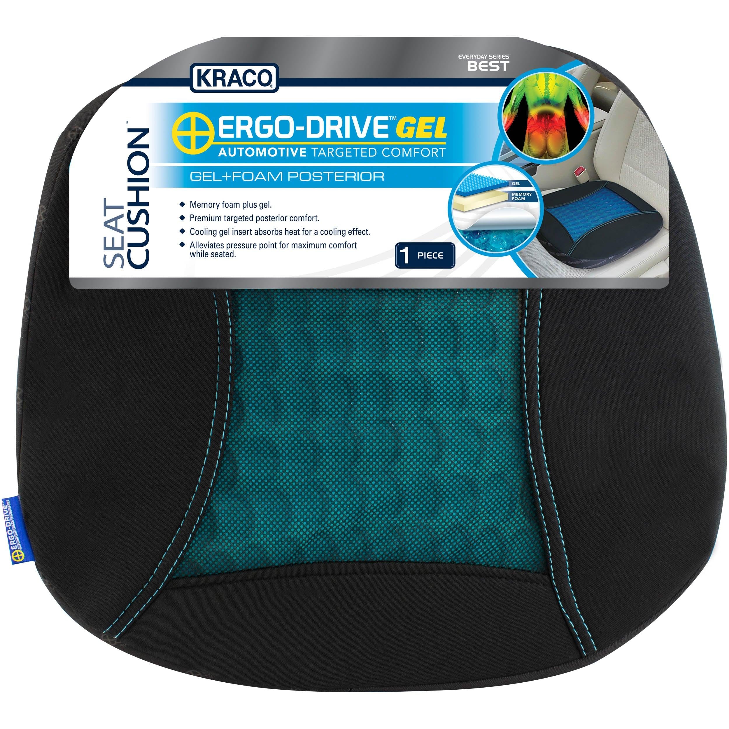 Car Drive Universal Gel and Memory Foam Posterior Seat Cushion