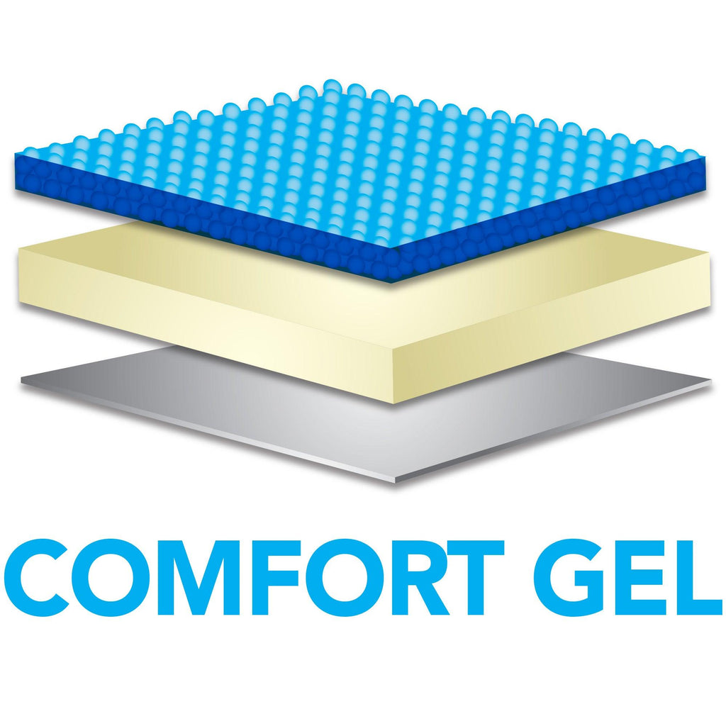 Car Drive Universal Gel and Memory Foam Posterior Seat Cushion