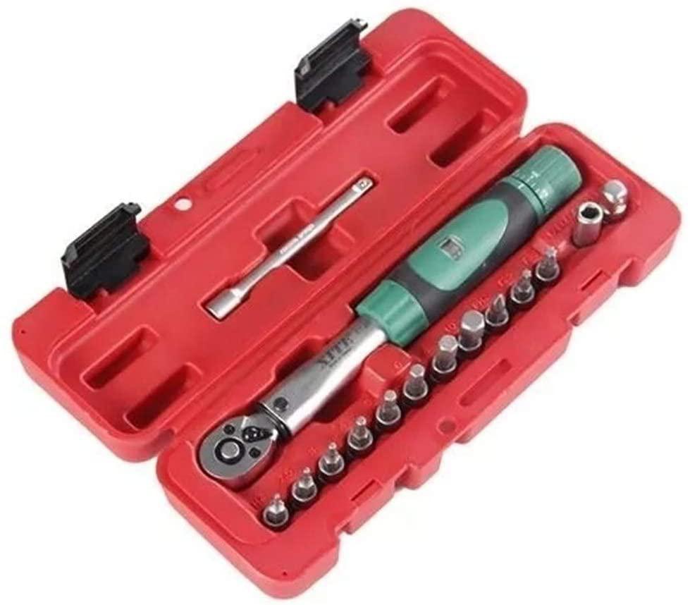Peixiang Sturdy 15 in 1 2-20Nm Torque Wrench Repair Tools Set for Bicycle Hardware Tool Kits Safety