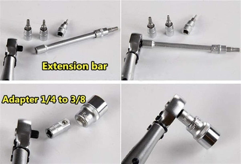 LFDHSF Screwdriver Set, 15 in 1 2-20Nm Torque Wrench Repair Tools Set for Bicycle Household Universal Hand Tools